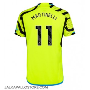 Arsenal Gabriel Martinelli #11 Vieraspaita 2023-24 Lyhythihainen